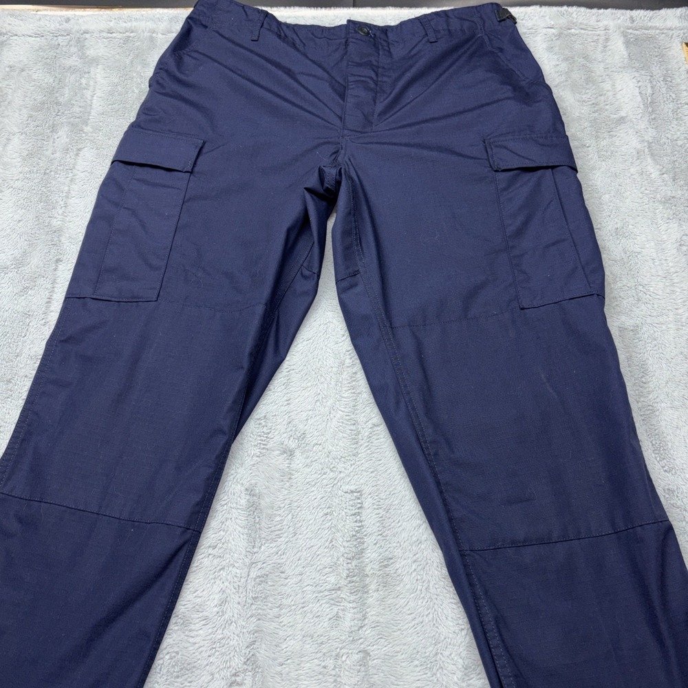 Propper Combat Pants Mens Medium Navy Blue 38x32 Ripstop Cargo